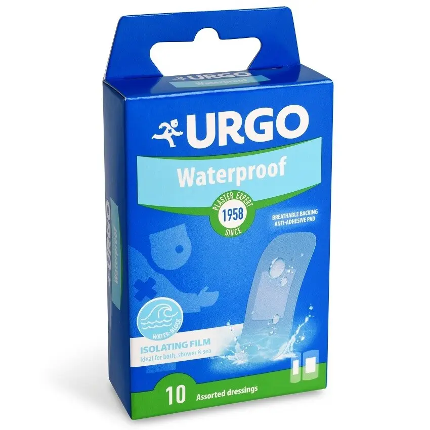 10608_URGO WATERPROOF VODEODOLNA NAPLAST 10 KS